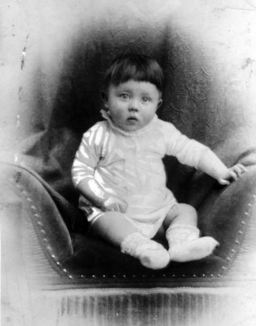 Hitler as a baby: Adolf Hitler, circa 1889/1890, from the German Federal Archive.; Adolf Hitler