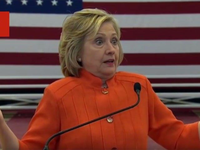 Hillary Clinton at press conference