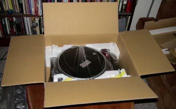 Technics packaging: Technics packaging on The Technics SL-1200MK2