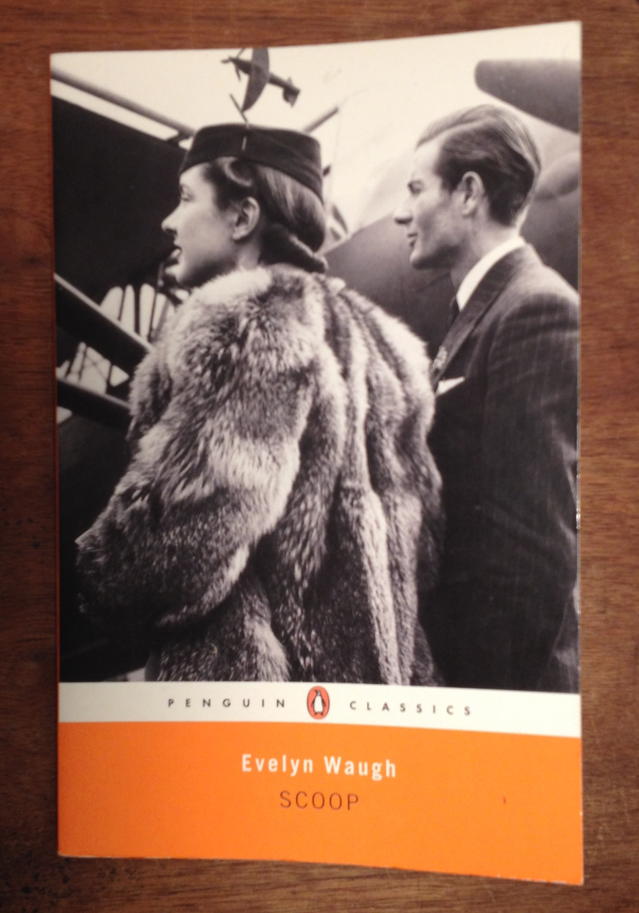 Scoop: Cover for Evelyn Waugh’s Scoop.; journalism
