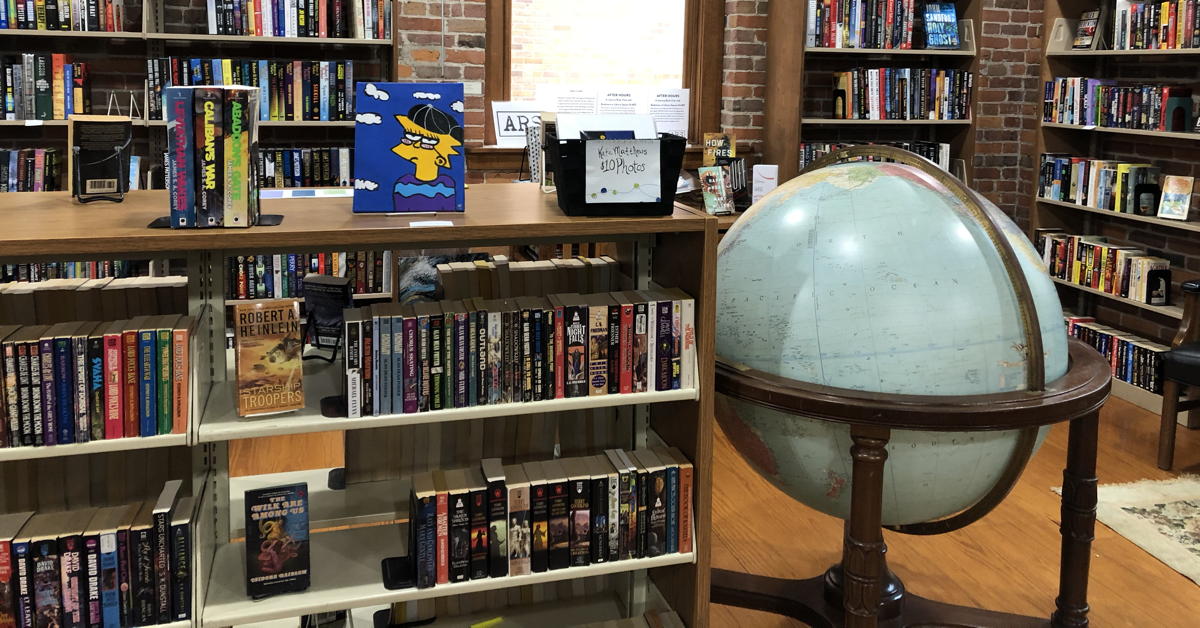 The Bookstore at Library Square: The Bookstore at Library Square in Little Rock, Arkansas, is a great place to browse for a while if you’re traveling through.; bookstores; Arkansas