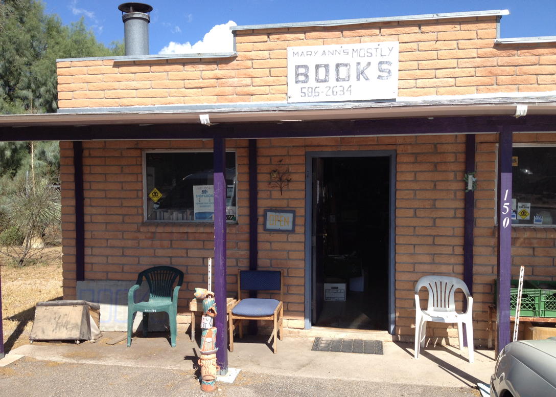 Mary Ann’s Mostly Books: Mary Ann’s Mostly Books, in Benson, Arizona.; Arizona; bookstores