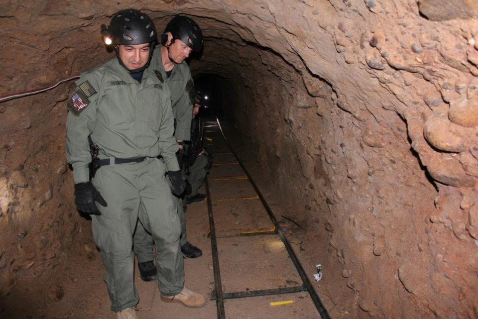 San Diego Tunnel to Smuggle Drugs: “The San Diego Tunnel Task Force arrested six individuals and seized more than 32 tons of marijuana after discovering one of the most sophisticated smuggling tunnels along the U.S.-Mexico border in recent years.” April 5, 2012.; San Diego; drug war; Mexico