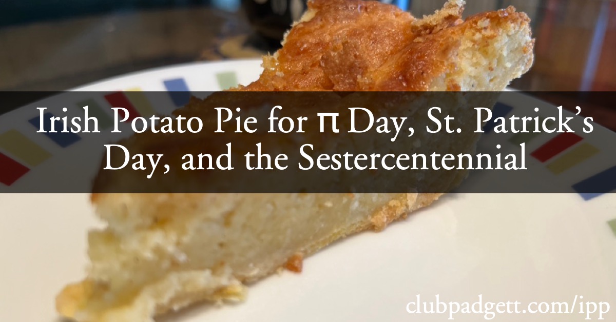 Irish mashed potato pie sharing image