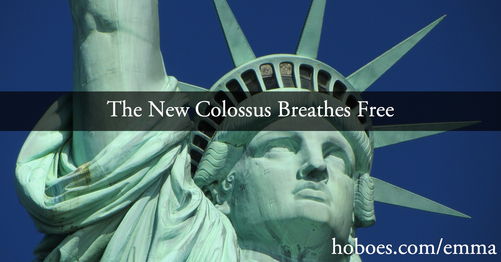 The New Colossus Breathes Free sharer